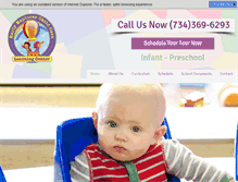 Tablet Screenshot of earlyexplorerscenter.com